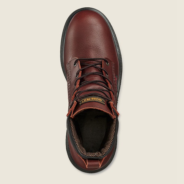 Red Wing Iş Botu Erkek - Supersole® 2.0 - 6-Inch Waterproof Soft Toe - Bordo - 96LPRWMCN